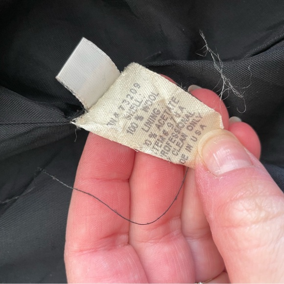 Vintage Herman Geist Long Grey Wool Coat - Picture 6 of 6